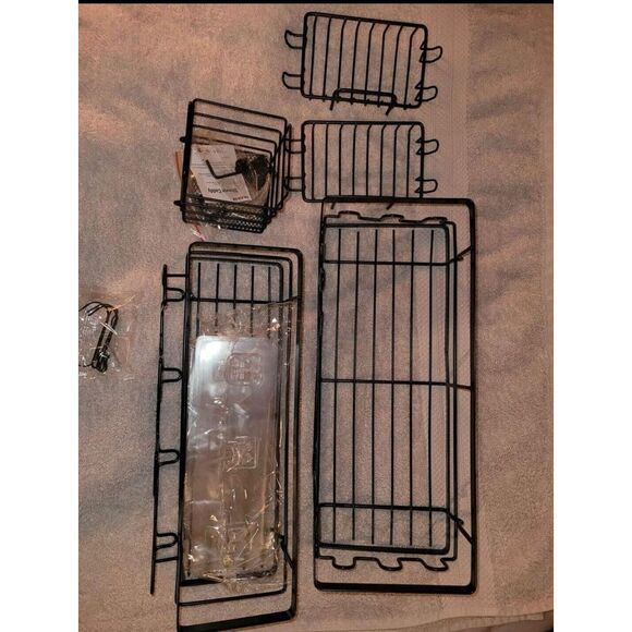 Other - 5 Pack/Set Shower Caddy Adhesive Shower Organizer for Bathroom Storage & Kitchen